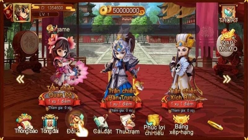 Giới thiệu về game bắn cá đổi thưởng tam quốc